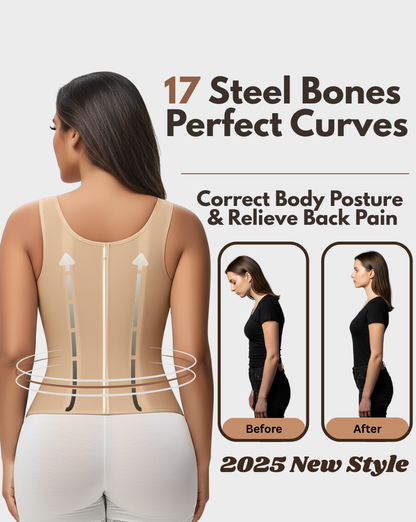 (2025) Upgraded Dual Compression Posture & Curve Sculpt Vest Bra